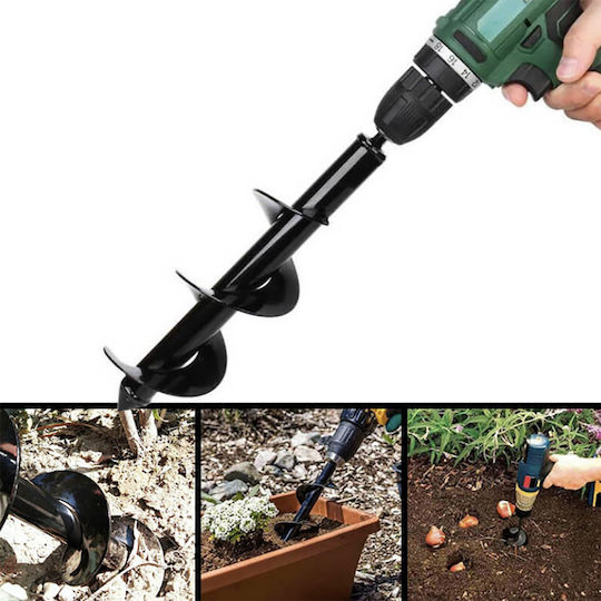 Spiral Drill Head Garden 25x8 Cm 14242-09-1 Post Hole Borer KLN-14242-09-1