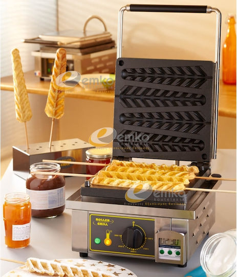 Roller Grill GES 23 Професионална Вафленска машина Единичен за Вафли във Форма Стик GES 23