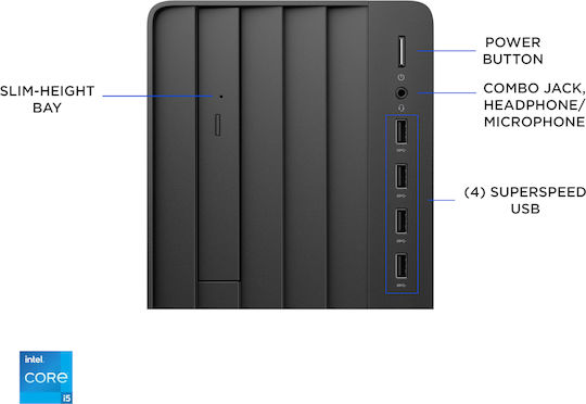 HP Pro 290 G9 SFF Desktop PC (i5-13500/16GB DDR4/512GB SSD/No OS)