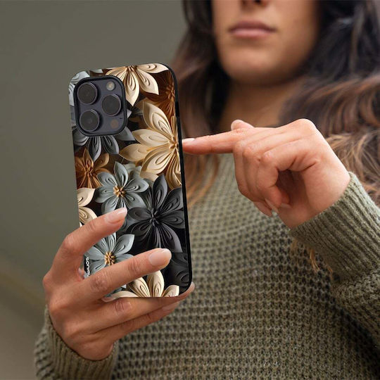 Sonique 3D Flower Series калъф за Realme GT Neo 2 5G Realme GT 2 5G Realme GT Neo 3T 5G Сив