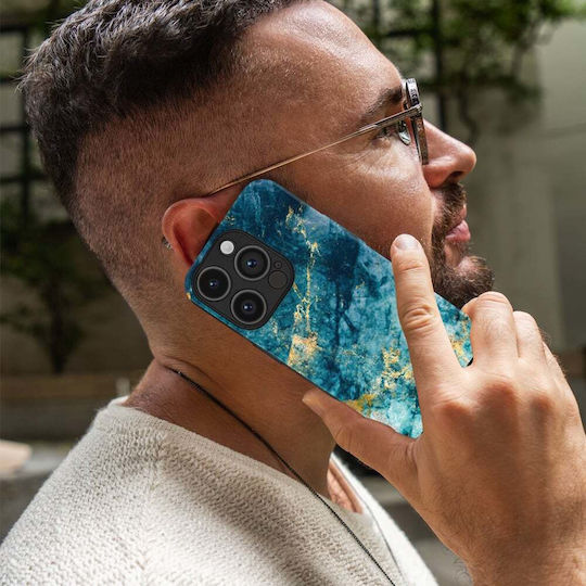 Калъф Sonique Marble Series за Realme 10 4G Син