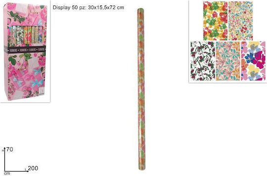 Due esse Wrapping Paper for Gift Multicolour 70cm.