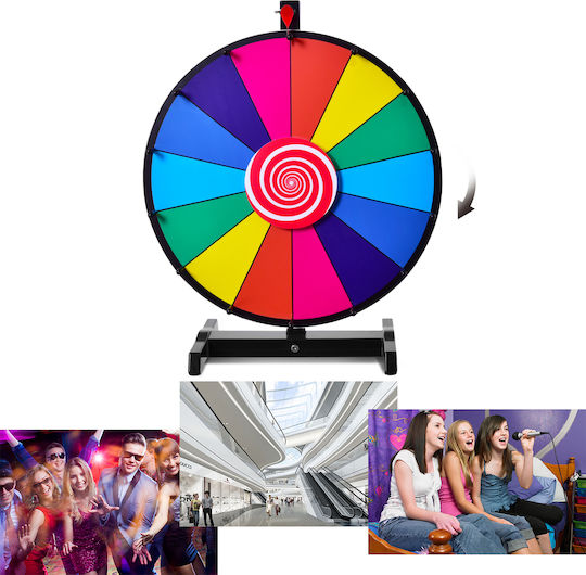 Costway Multicolor Wheel of Fortune Kids' Parties Promotional Activities Tt10016