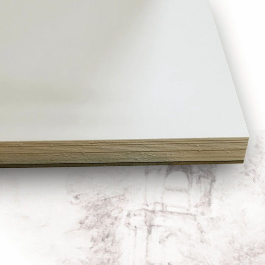 Ευχετήρια Κάρτα Πασχαλινή 15x10.5cm σε Λευκό Χρώμα