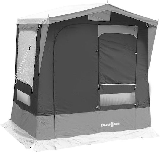 Brunner Gusto ΙΙI NG Camping Tent Gray 3 Seasons for 1 Person 200x200x215cm