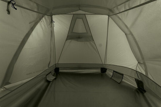 Ferrino Lightent 2 Pro Καλοκαιρινή Σκηνή Camping Τούνελ Πράσινη για 2 Άτομα