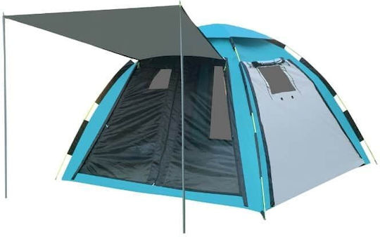 Hupa Panorama 3P Καλοκαιρινή Σκηνή Camping Μπλε για 3 Άτομα 220x220x145εκ.