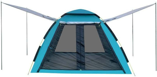 Hupa Panorama 3P Καλοκαιρινή Σκηνή Camping Μπλε για 3 Άτομα 220x220x145εκ.