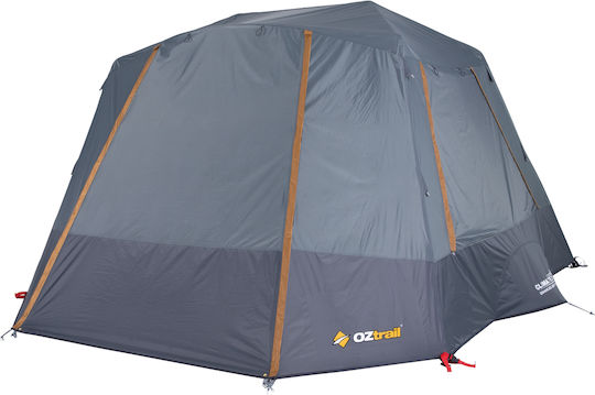 OZtrail Fast Frame Lumos Automatic Camping Tent Grey with Double Cloth 3 Seasons for 6 People 505x280x195cm