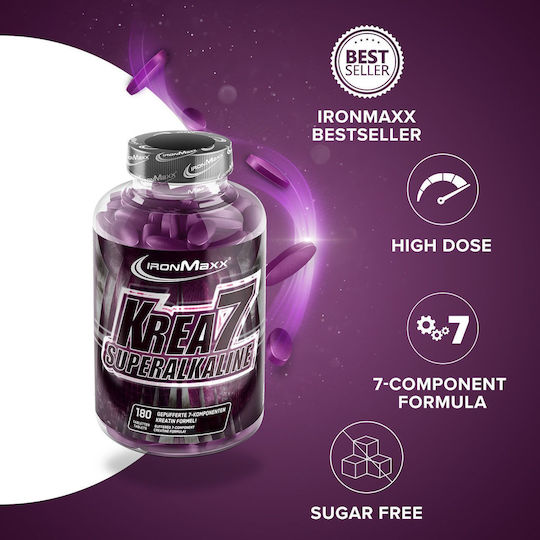 IronMaxx Krea7 Superalkaline 180 tabs
