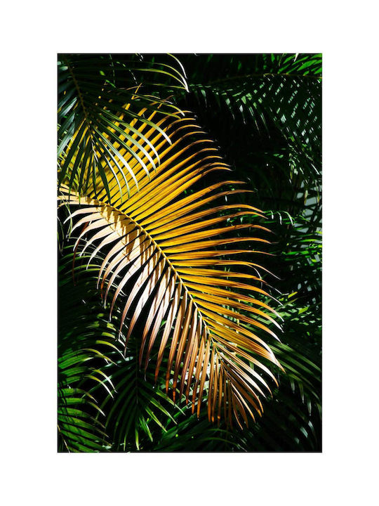 Colorful Palm Leaves Painting 80x120