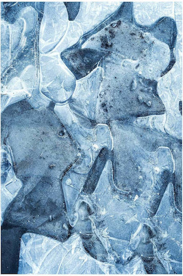 Abstract Frozen Patterns Painting 40x50