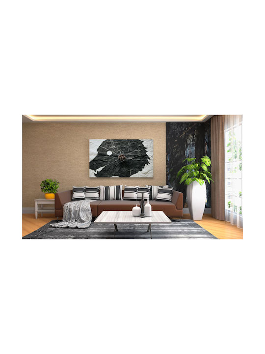 Painting Coffee Beans On Abstract Leaf Art 80x50