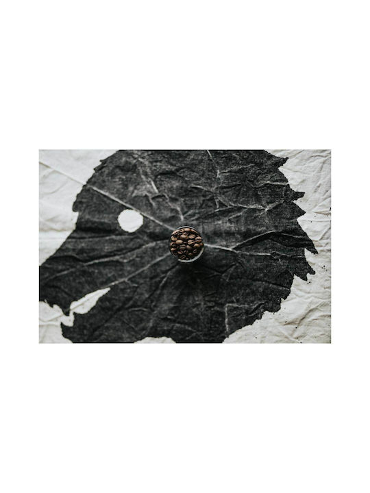 Painting Coffee Beans On Abstract Leaf Art 80x50