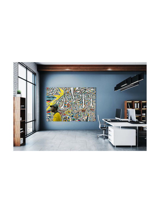 Πίνακας Colorful Abstract Street Art Πολύχρωμη Αφηρημένη Τέχνη Του Δρόμου 150x100