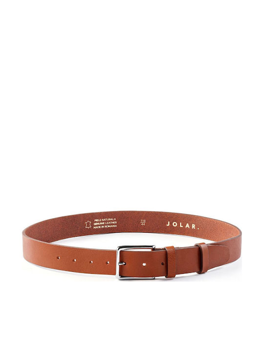 Herren Gürtel Leder Braun