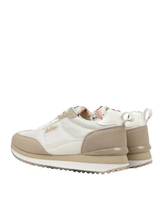 Sneakers Beige And White
