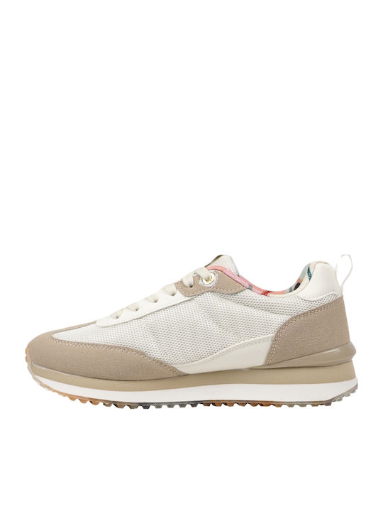 Sneakers Beige And White