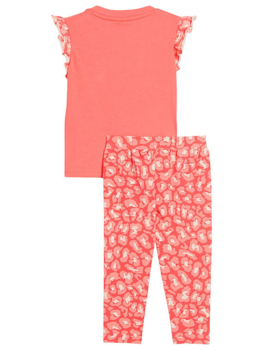 PUMA Kids Set With Pink Leggings 2 Pieces