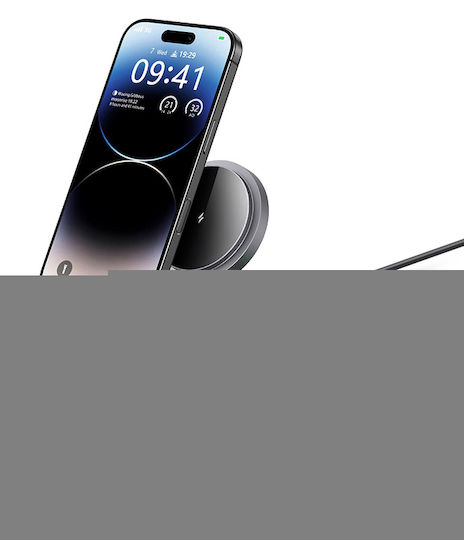 Usams Kabelloses Ladegerät (Qi Pad) 15W Schwarzs (CD234)