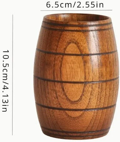 Σετ Ποτήρια Μπύρας από Bamboo 4τμχ