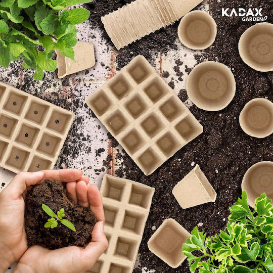 Kadax Biodegradable Peat Seedling Pots 3x8pcs