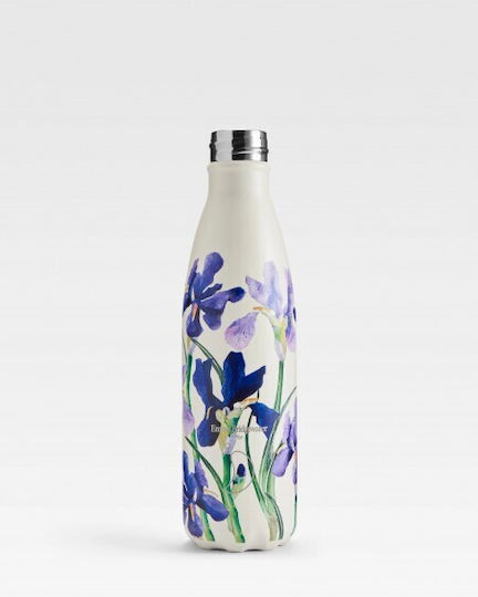 Chilly's Emma Bridgewater Μπουκάλι Θερμός Ανοξείδωτο BPA Free 500ml Blue Iris