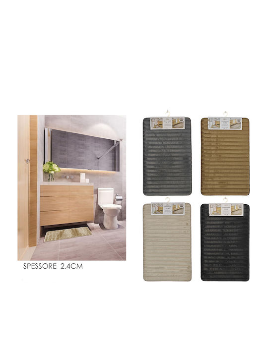 ArteLibre Badematte Synthetisch,Polyester/Cotton/Leather Rechteckig 06512689 50x80cm (Verschiedene Farben)
