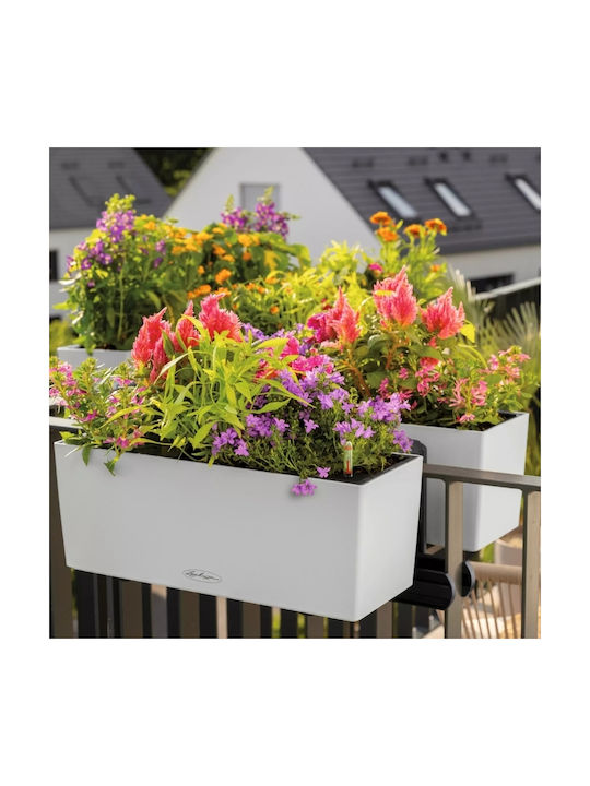 Lechuza Balconera Ζαρντινιέρα Πλαστική Λευκή Lechuza Balconera Ζαρντινιέρα Πλαστική Λευκή