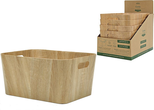 ArteLibre Καλάθι Αποθήκευσης Bamboo 40x30x20cm ArteLibre Καλάθι Αποθήκευσης Bamboo 40x30x20cm