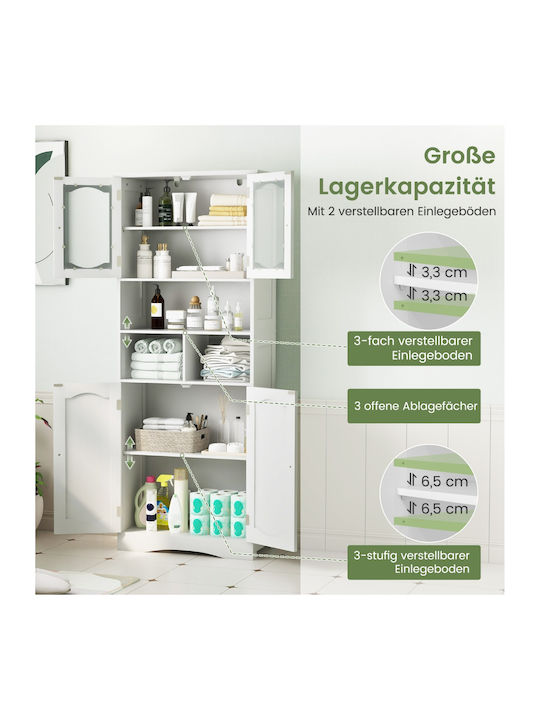 Шкаф Окачване Бял 60x30x148.5бр