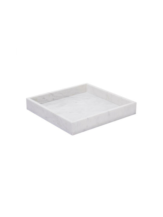 Butlers Marble Square Decorative Tray Marble 30x30cm