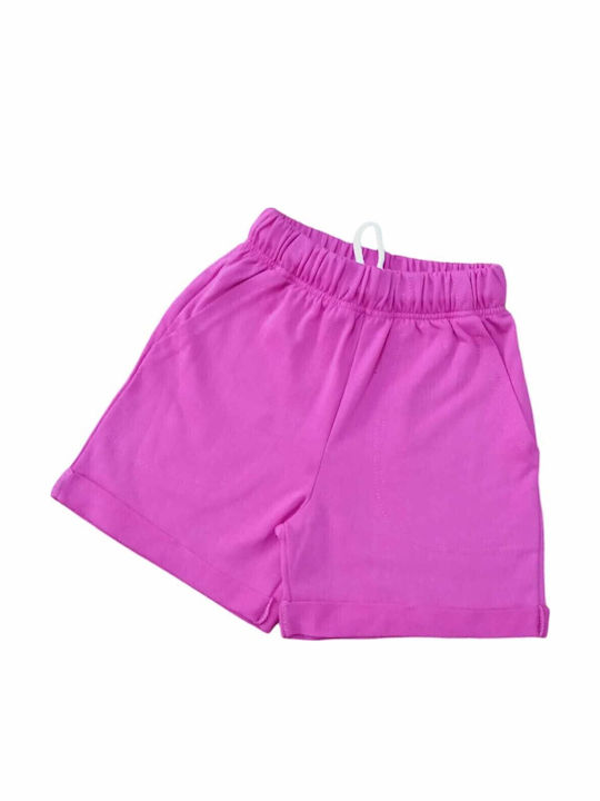 Sportliche Kinder-Shorts/Bermudas Fuchsie