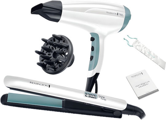 Remington Shine Therapy Haircare Giftset Hair Dryer Turbo 2300W