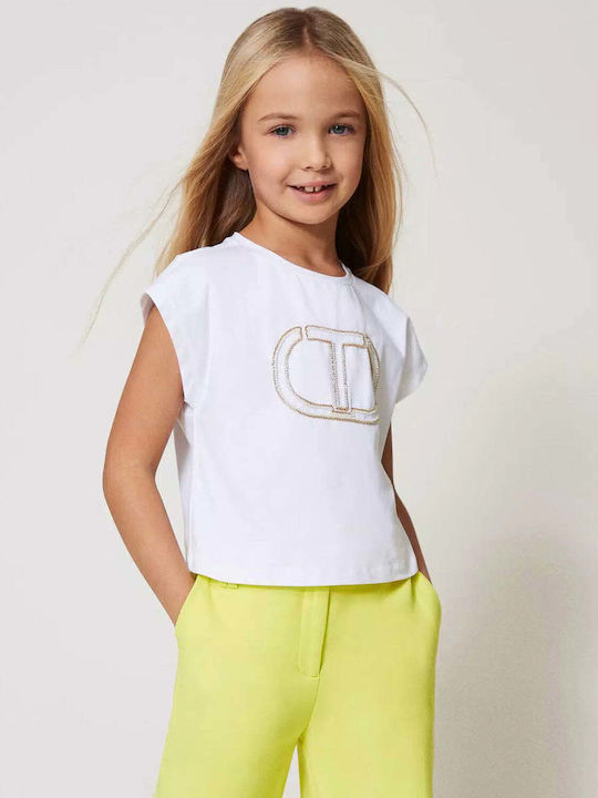 Kids' Shirt Sleeveless White