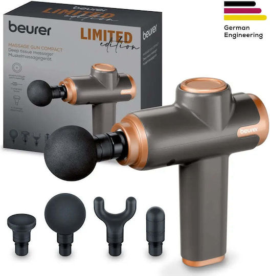 Beurer MG 99 Limited Edition Gun Massage for the Legs, the Body & the Hands with Vibration Gray