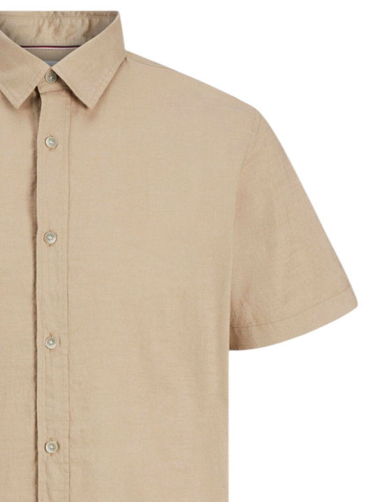 Short-sleeved Cotton Shirt Crockery