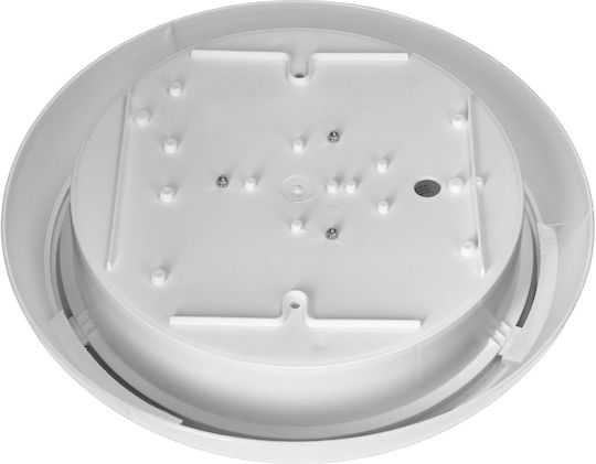 Lustră de tavan Adviti Koko Ad-pl-6256we27pmr 2xe27 2x40w Senzor de mișcare Ip44 Ik10 Plastic Alb
