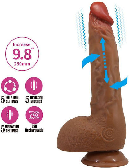 Baile Beautiful Ρεαλιστικός Δονητής 25cm Flesh