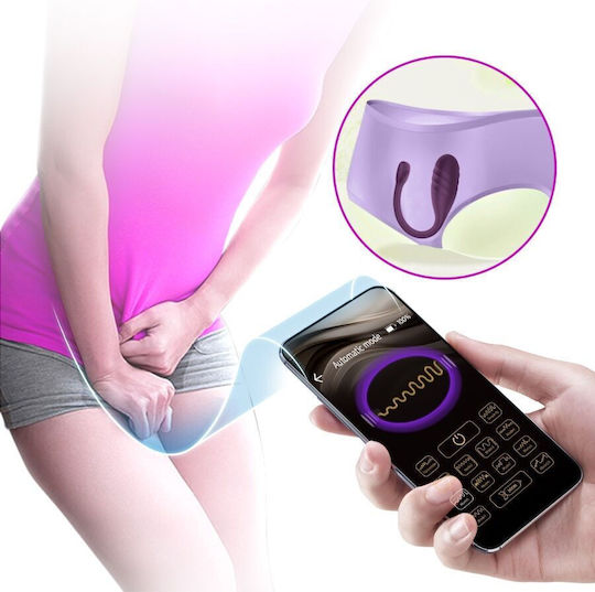 Pretty Love Leviathan Vibrator with Remote Control Purple