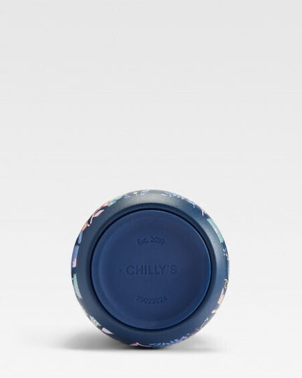 Chilly's Series 2 Liberty Thermos Bottle Stainless Steel BPA Free 500ml Mabelle Whale