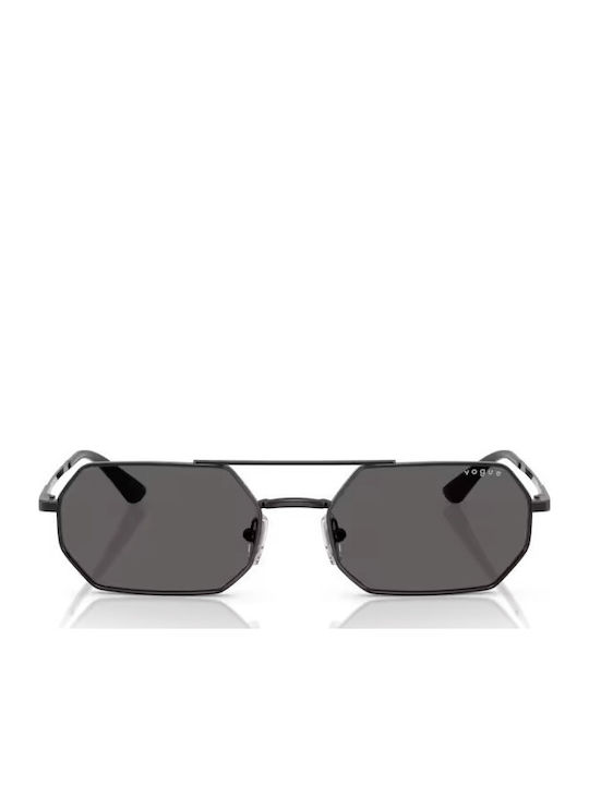 Vogue Men's Sunglasses with Black Metal Frame and Gray Lens VO4329S 352/87