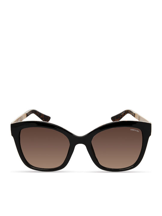 Kenneth Cole Γυαλιά Ηλίου Μαύρα με Κοκκάλινο Σκελετό Kenneth Cole Γυαλιά Ηλίου Μαύρα με Κοκκάλινο Σκελετό