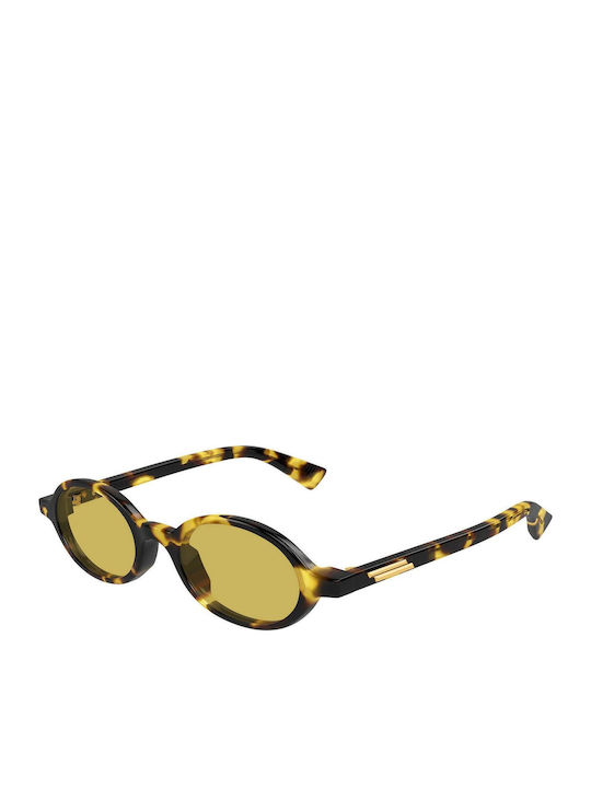 Bottega Veneta Unisex Sunglasses with Brown Tartaruga Plastic Frame and Brown Lens BV1388S 002