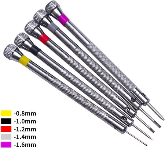 Watch Repair Tools Glasses Screwdrivers Computer Style White Bits