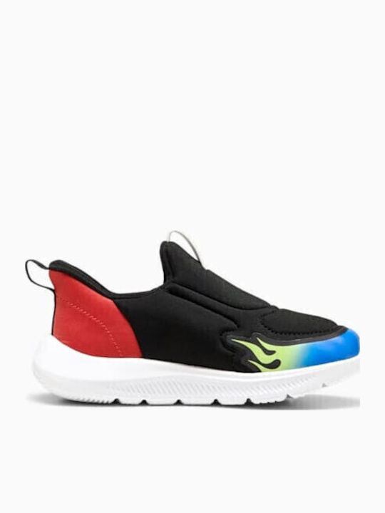 Fun Racer Încălțăminte Sport Copii Alergare Slip-on Negre