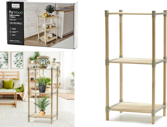 Bücherschrank 06512577 38x32x80εκ. Natural/Gray