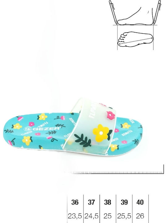 Frauen Flip Flops in Blau Farbe