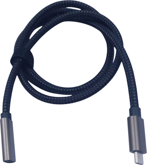 Naxius Video Cable USB-C male - USB-C female 66W Λευκό 3m