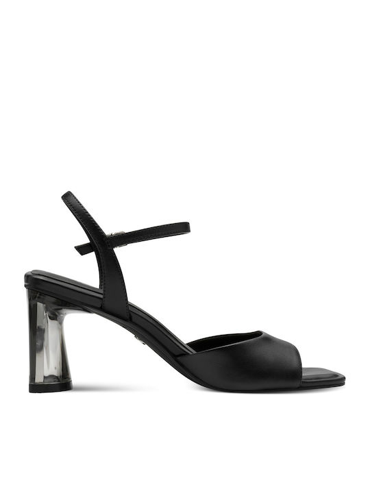 Leather Sandals Black